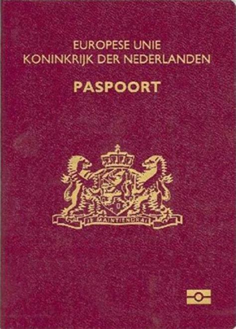 paspoort aanvragen nederlander in belgie